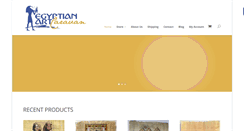 Desktop Screenshot of egyptianartcaravan.com